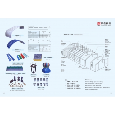鋼結(jié)構(gòu)工程示意圖